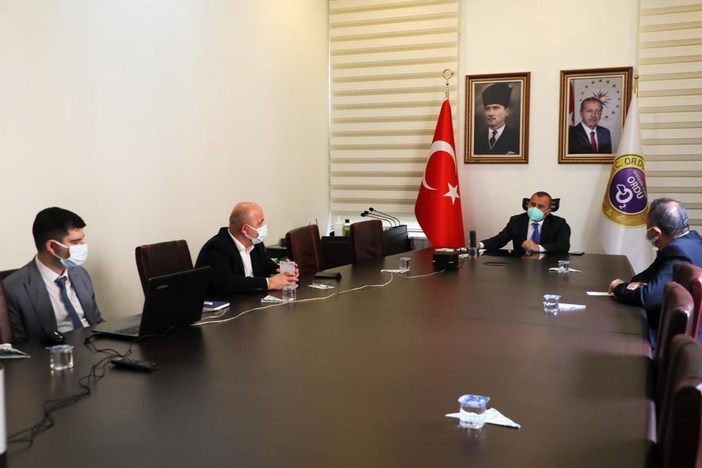 Koronavirüs Pandemisi Değerlendirme Toplantısı Yapıldı Koronavirüs Pandemisi Değerlendirme Toplantısı Yapıldı