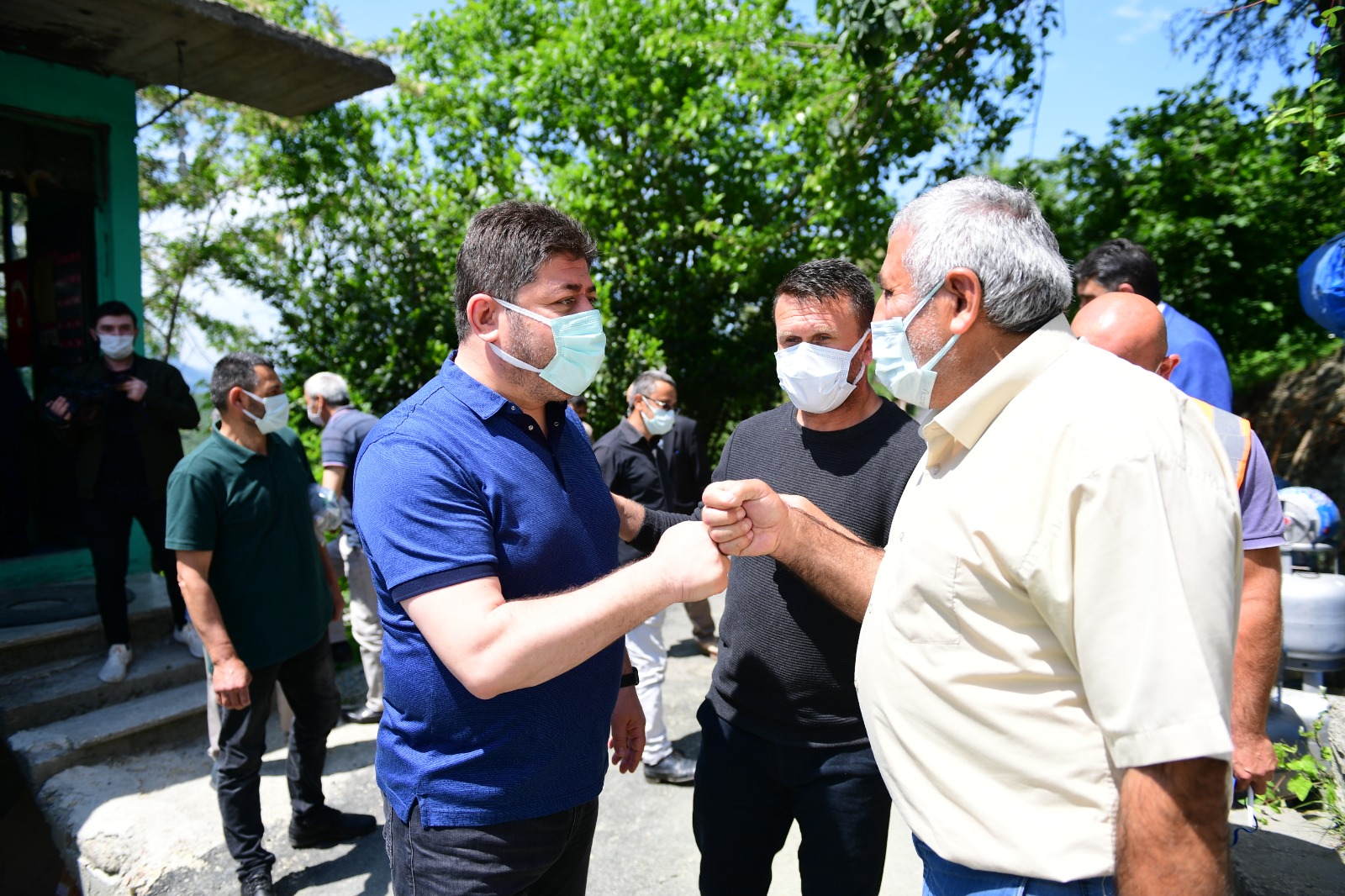  BAŞKAN TÖREN HER CUMA BİR MAHALLE ZİYARETİ GELENEĞİNİ BU HAFTA KARAAĞAÇ MAHALLESİYLE SÜRDÜRDÜ