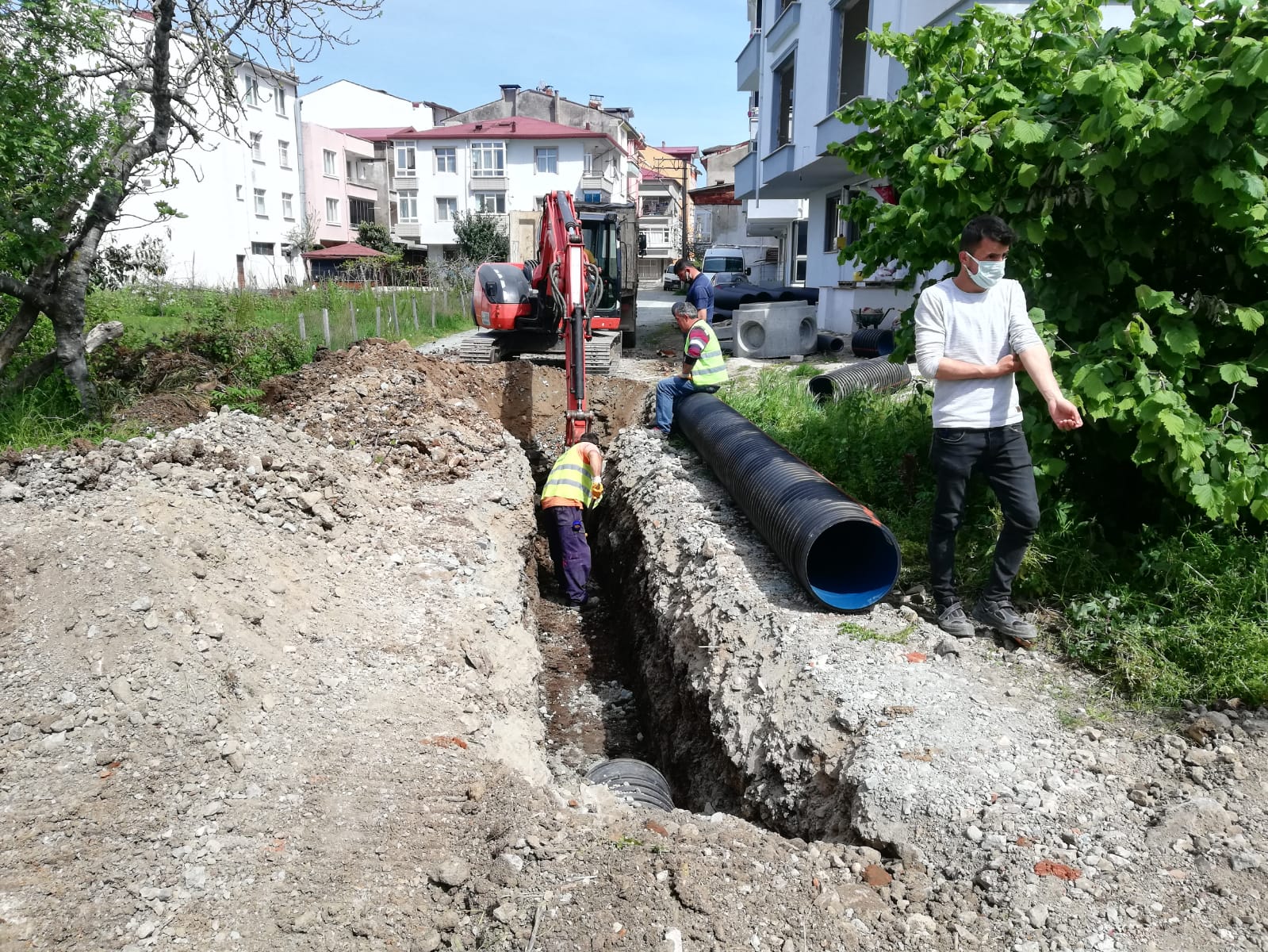 ALTINORDU BELEDİYESİ’NDEN KUMBAŞI MAHALLESİ'NDE ALTYAPI YATIRIMLARI