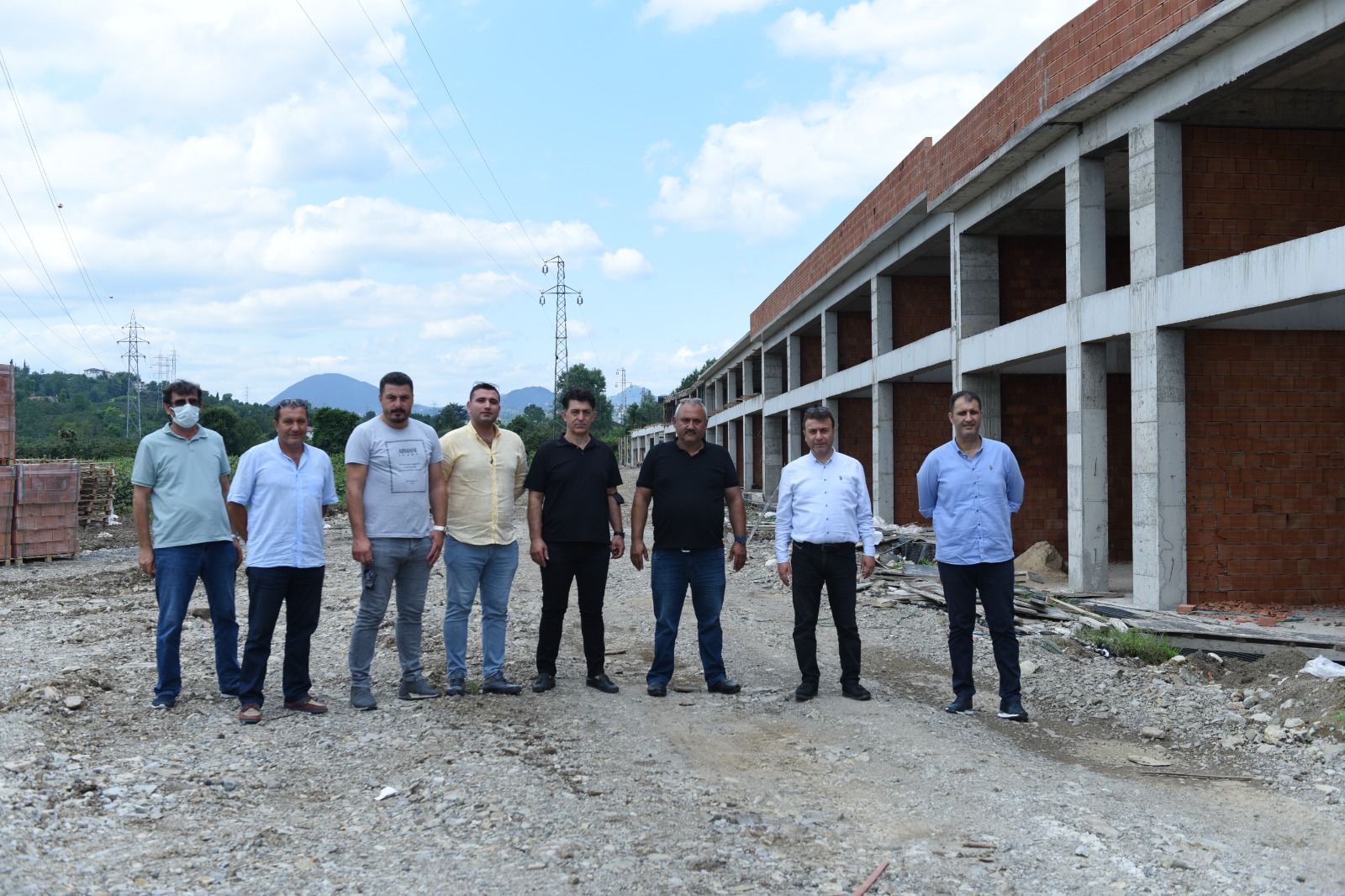 ALTINORDU BELEDİYESİ OTO GALERİCİLER SİTESİ HIZLA YÜKSELİYOR