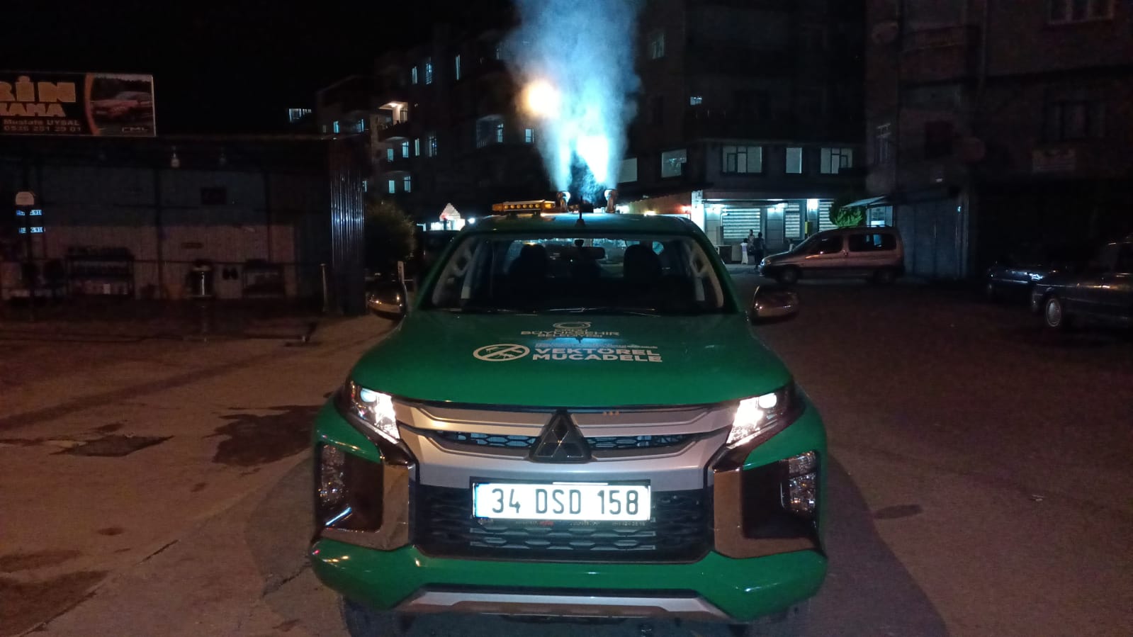 BÜYÜKŞEHİR BELEDİYESİ SİVRİSİNEKLERE SAVAŞ AÇTI