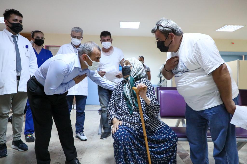 VALİ SONEL, BAYRAM ZİYARETLERİNDE BULUNDU