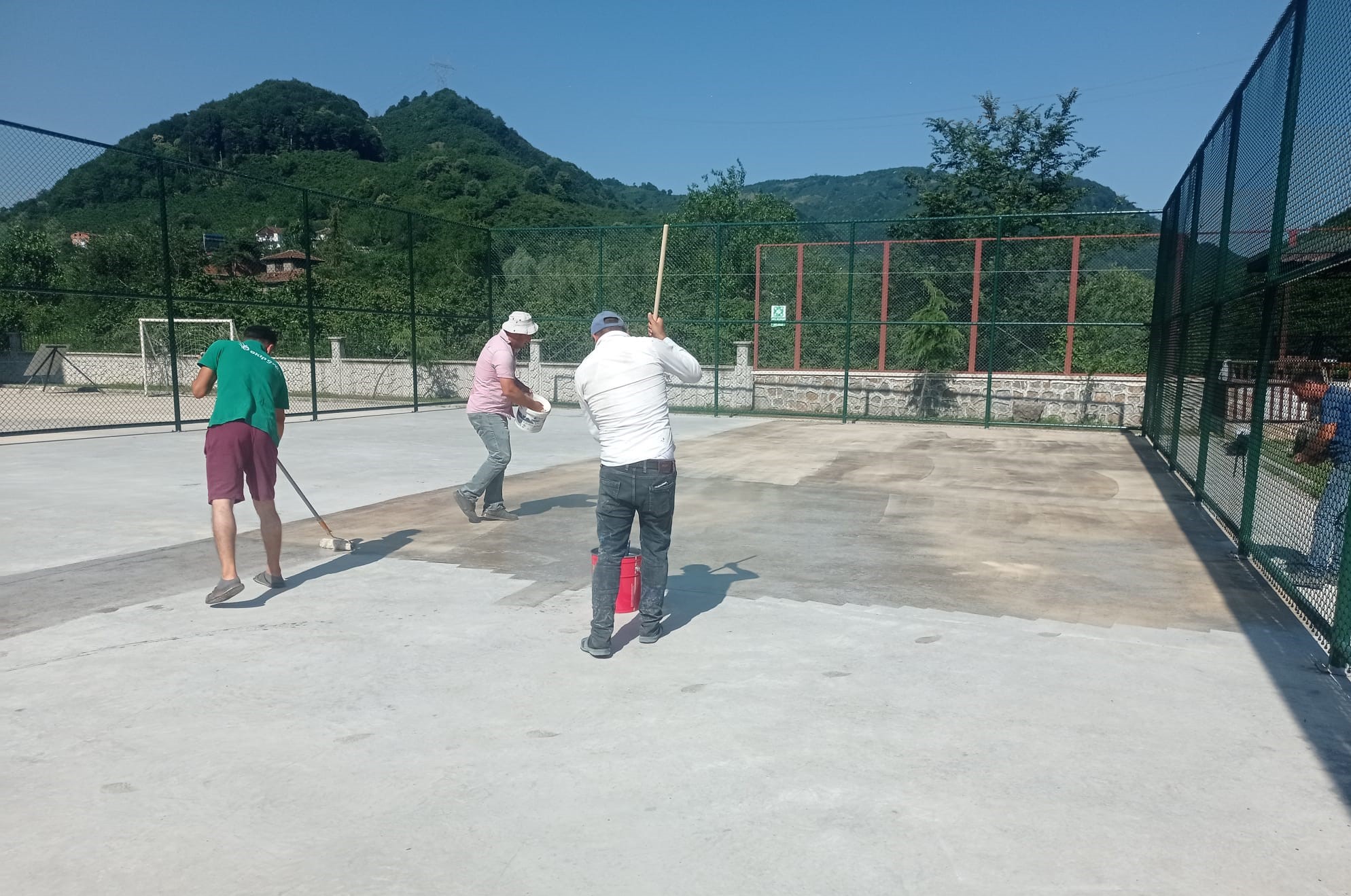 BÜYÜKŞEHİRDEN 10 İLÇEYE SPOR SAHASI