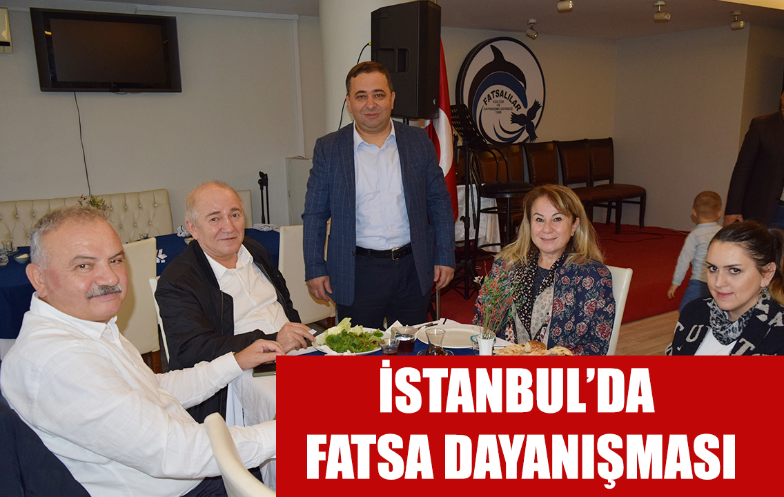 FATSALILAR KAHVALTIDA BULUŞTU