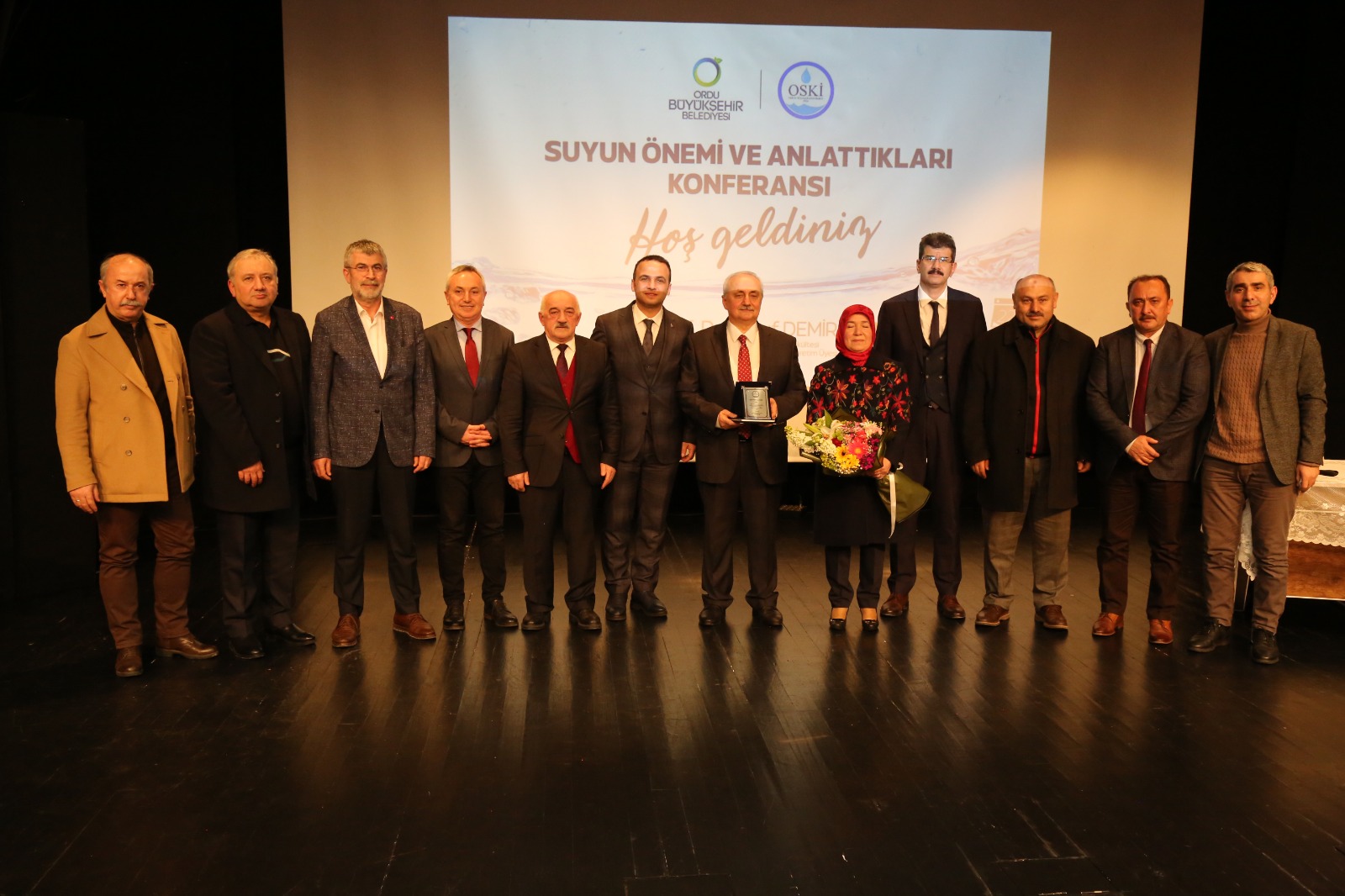 22 MART DÜNYA SU GÜNÜ KAPSAMINDA PROF.DR. YUSUF DEMİR ORDU'DA KONFERANS VERDİ 
