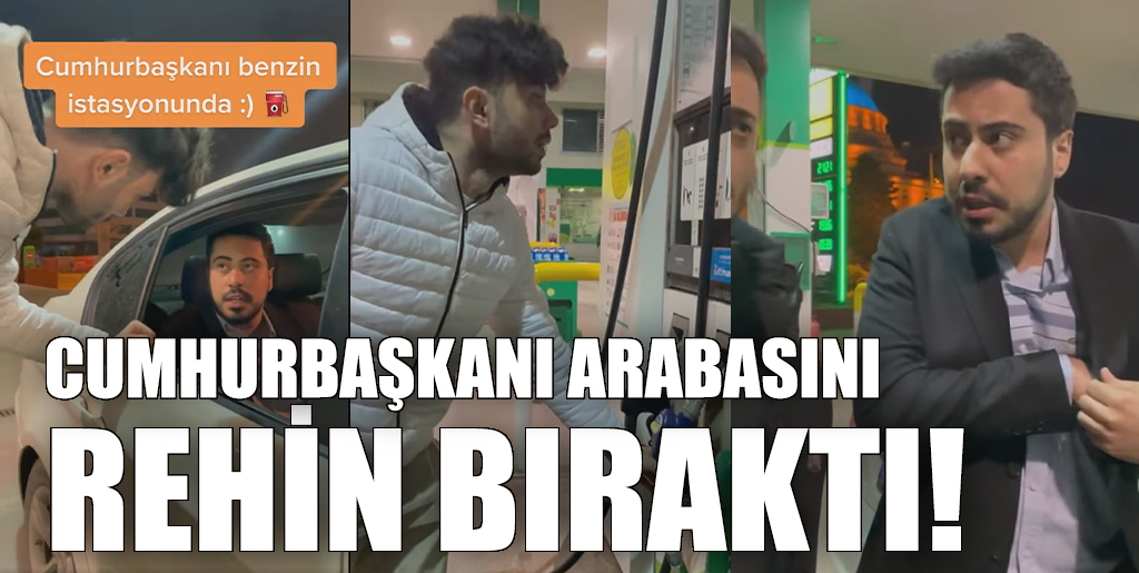 CUMHURBAŞKANI ARACINI REHİN BIRAKTI!