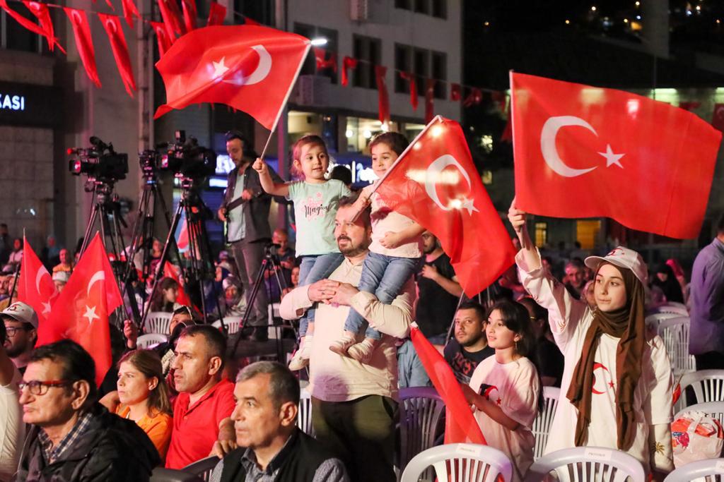 15 Temmuz Demokrasi ve Milli Birlik Günü Anma Programı Yapıldı 