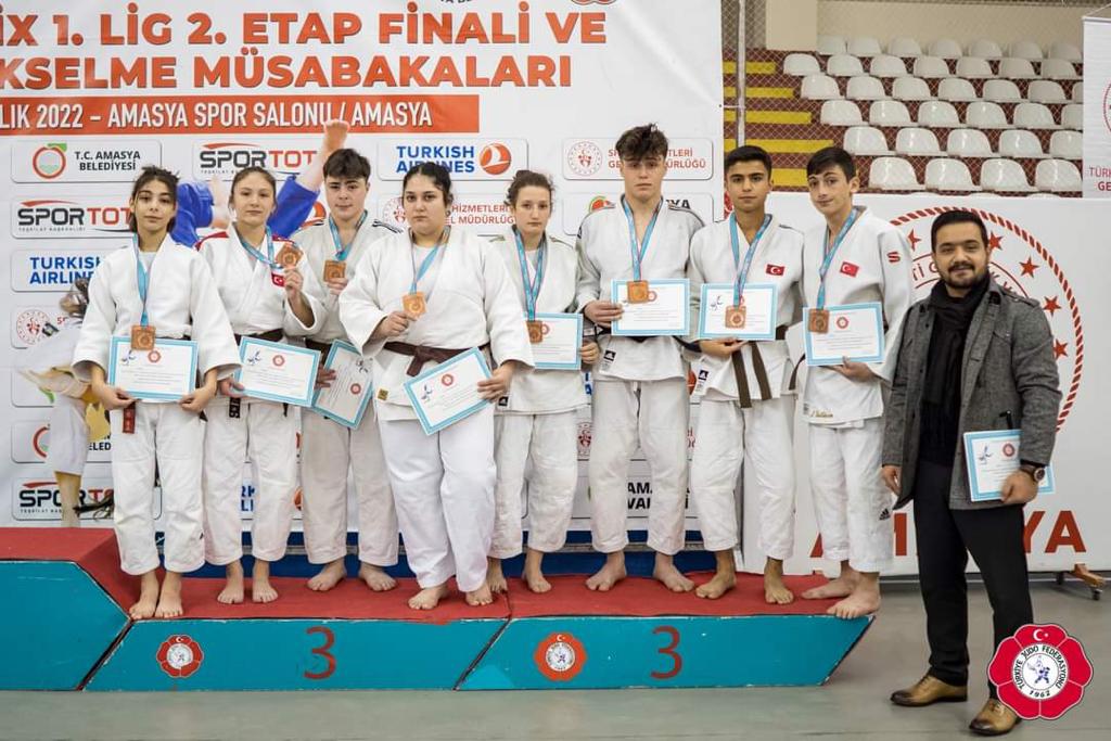 Büyükşehir Judo Takımı 1. Lig’e Adını Yazdırdı