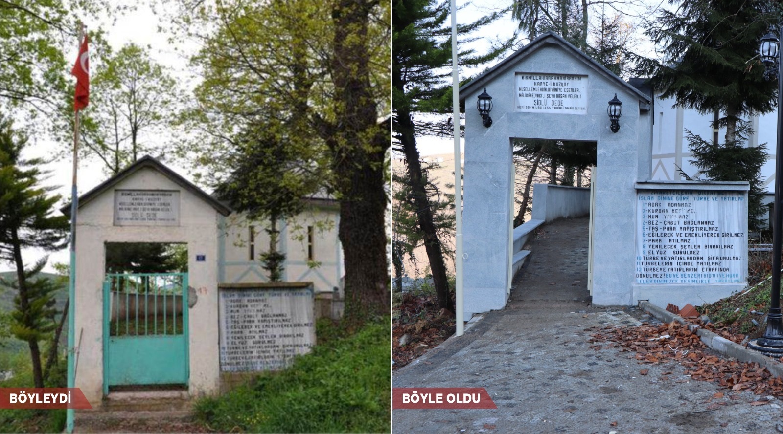Kabataş Şid Abdal Türbesi Yenilendi Kabataş Şid Abdal Türbesi Yenilendi