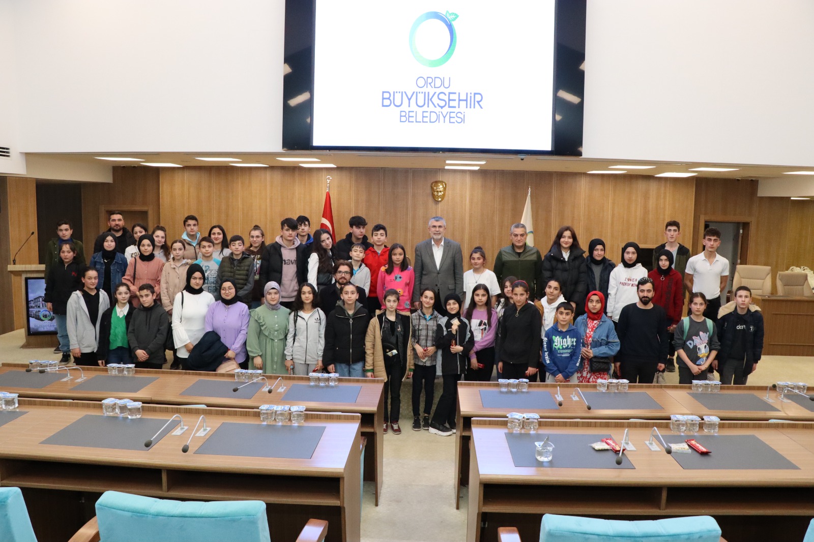 Büyükşehrin Misafiri İkizceli Öğrenciler Oldu