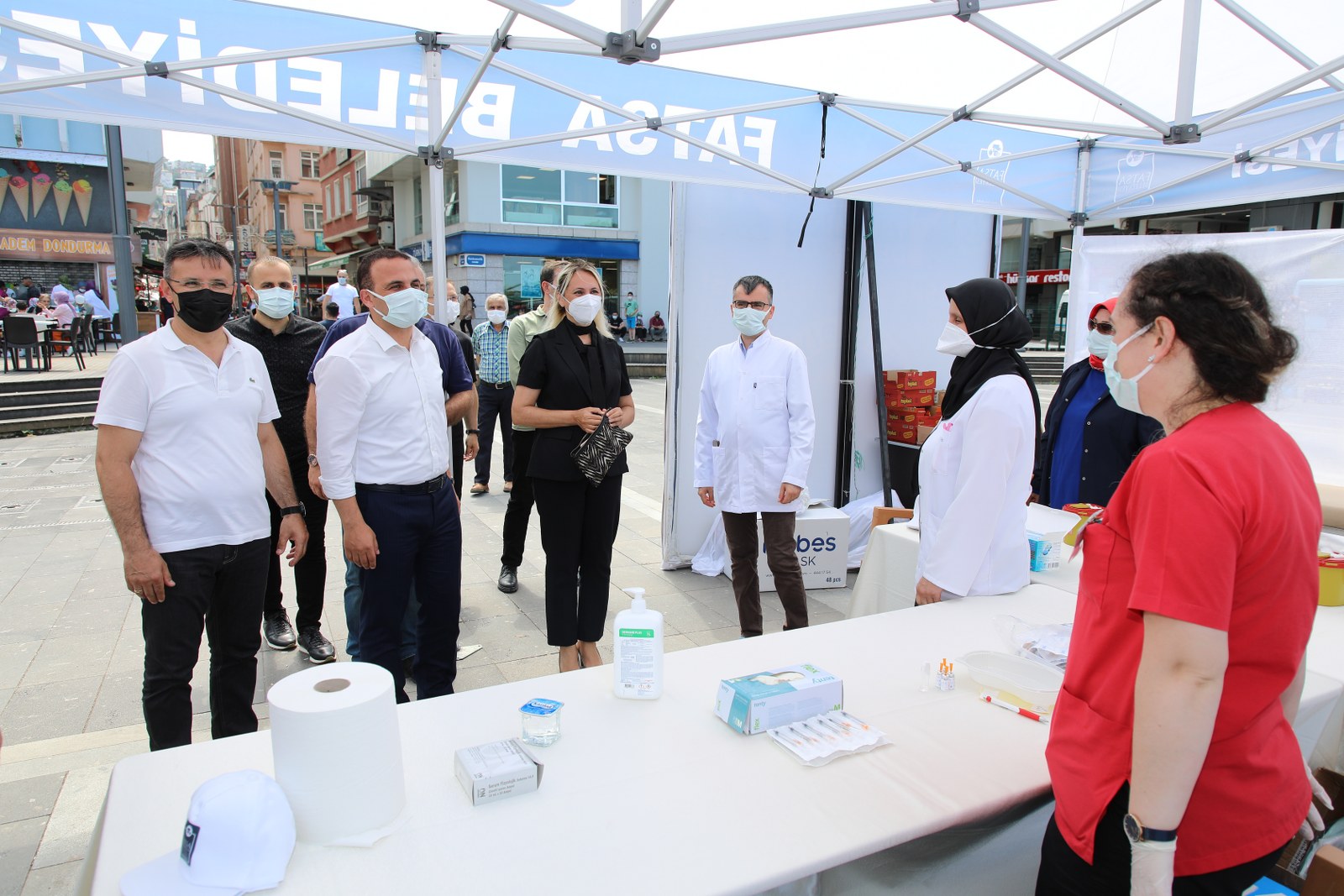 FATSA’DA AŞI SEFERBERLİĞİ